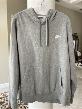 Nike men’s hoodie, gray, XL
